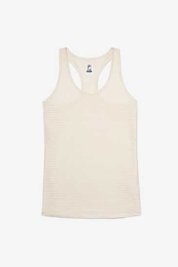 Fila Unisex Essentials Racerback Tank 140 Ecru Fila France MJG-159728